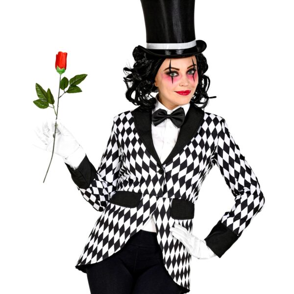 giacca frac da arlecchino
