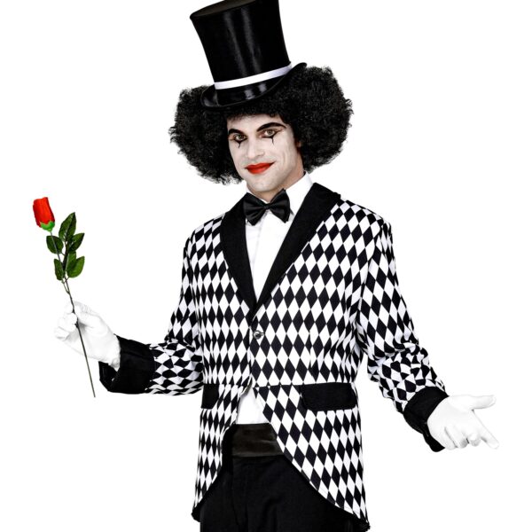 giacca frac da arlecchino