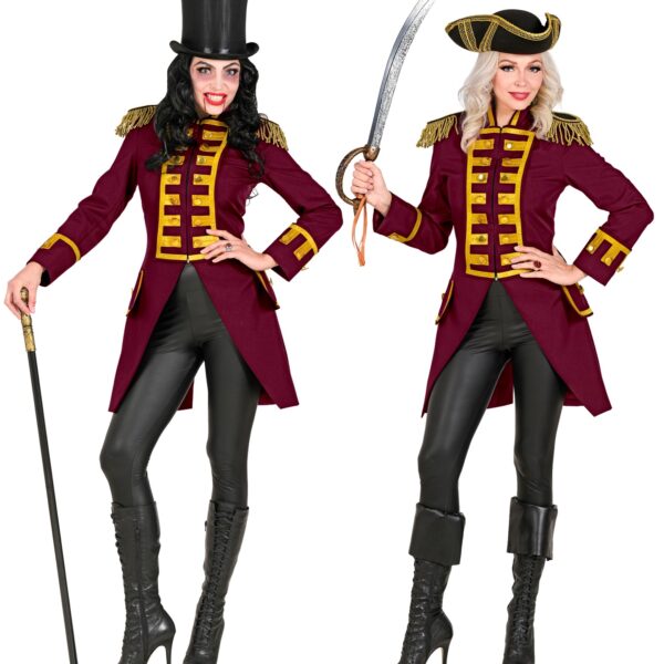 cappotto frac bordeaux