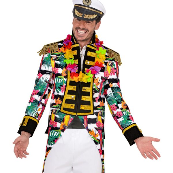 cappotto da parata in stile tropicale