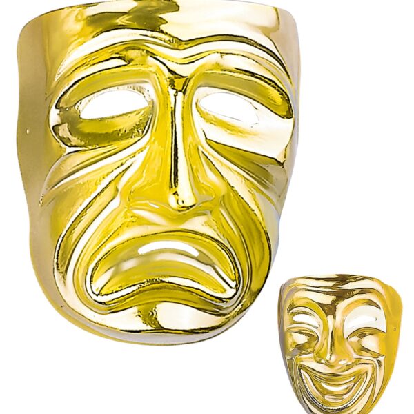 maschera opera dorata assortita