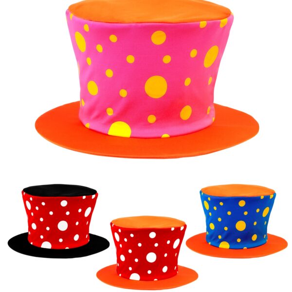 cappello a cilindro colori assortiti