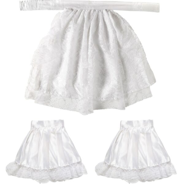 jabot e polsini in pizzo