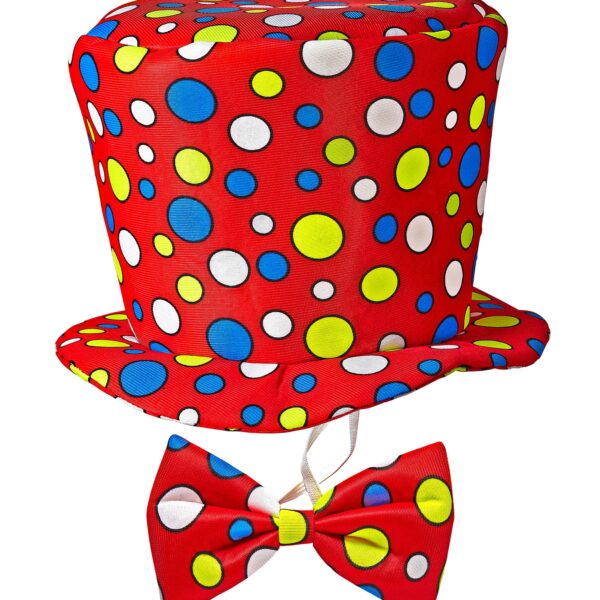cilindro e farfallino da clown