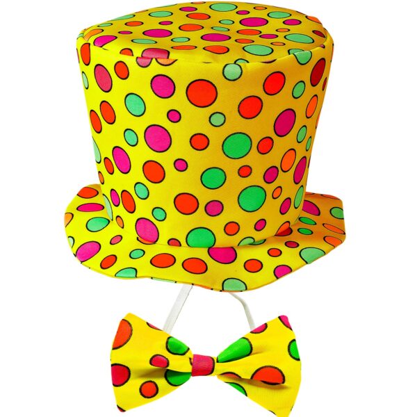 cilindro e farfallino da clown