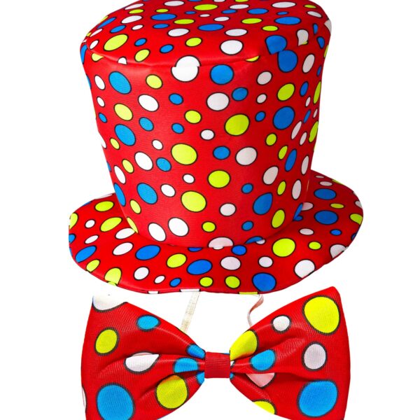 cilindro e farfallino da clown