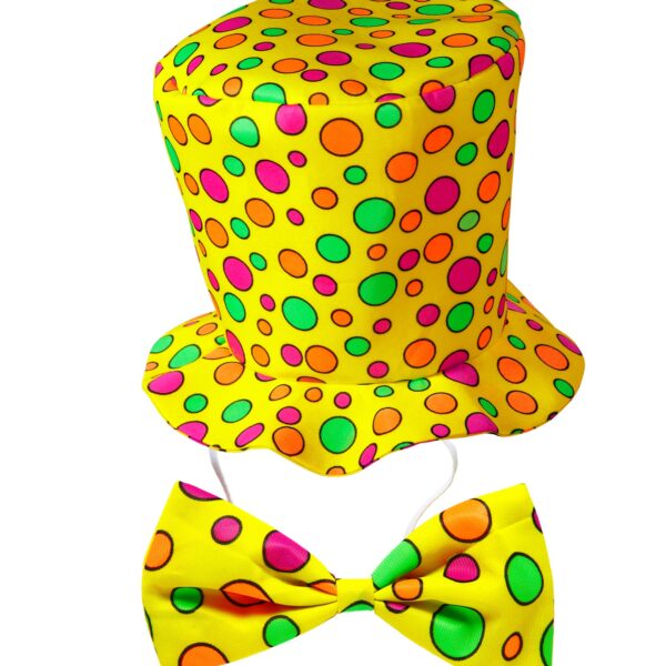 cilindro e farfallino da clown