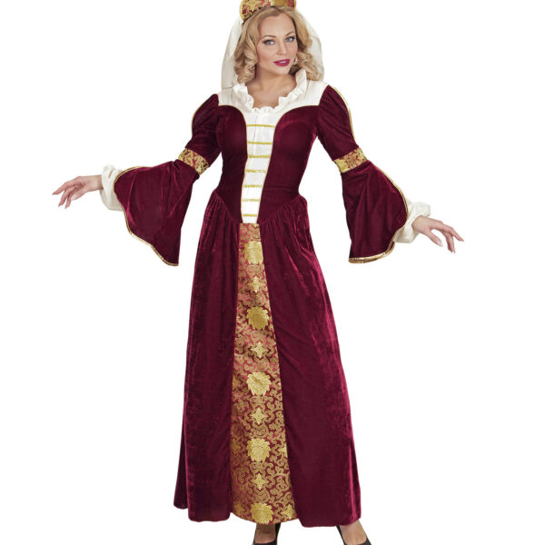 costume da regina medievale