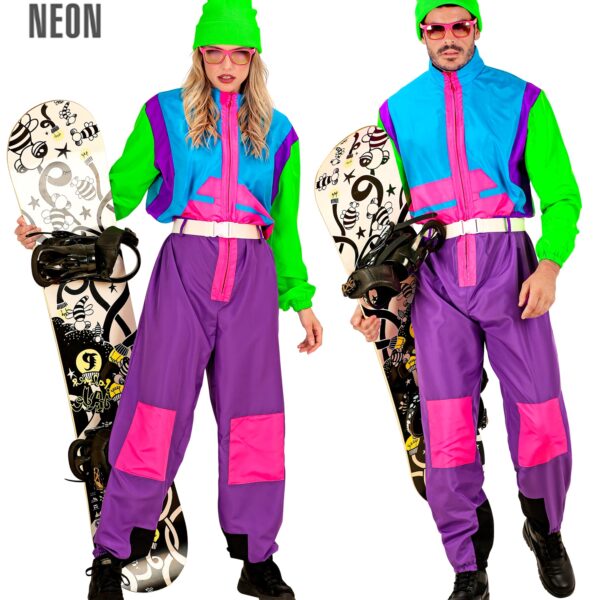 costume da snowboardista
