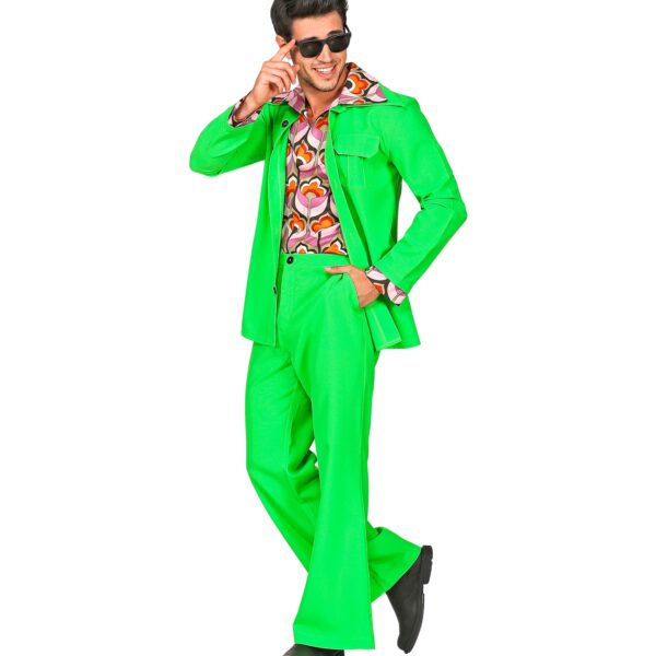 costume da disco verde anni 70'