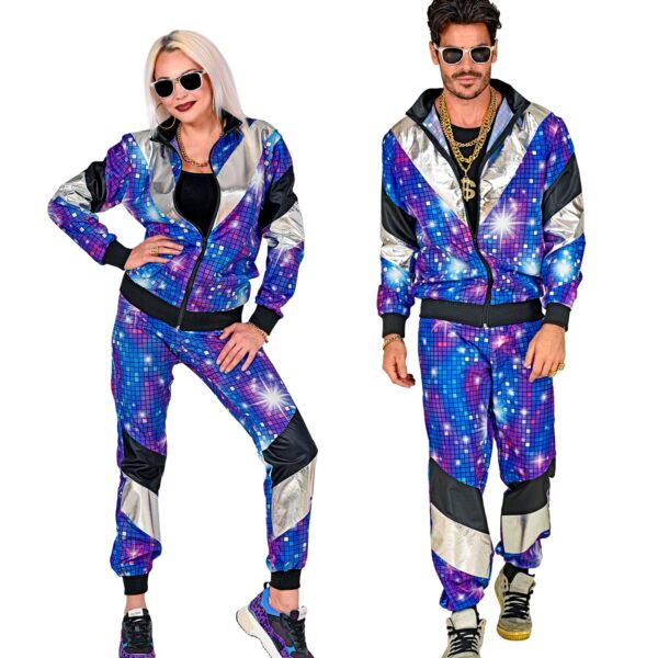 costume tuta anni 80' stellata
