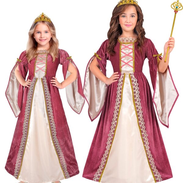 costume da principessa medievale