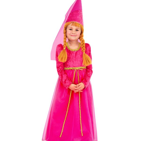 costume da principessa del medioevo
