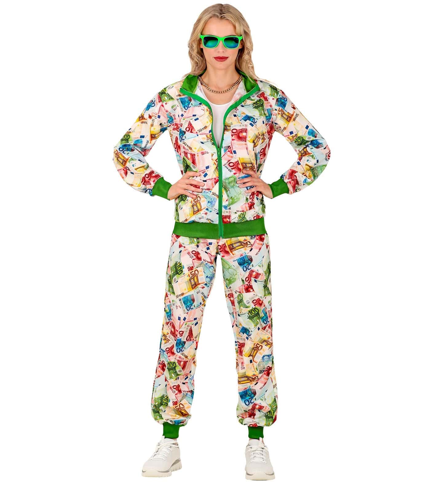 costume tuta con euro