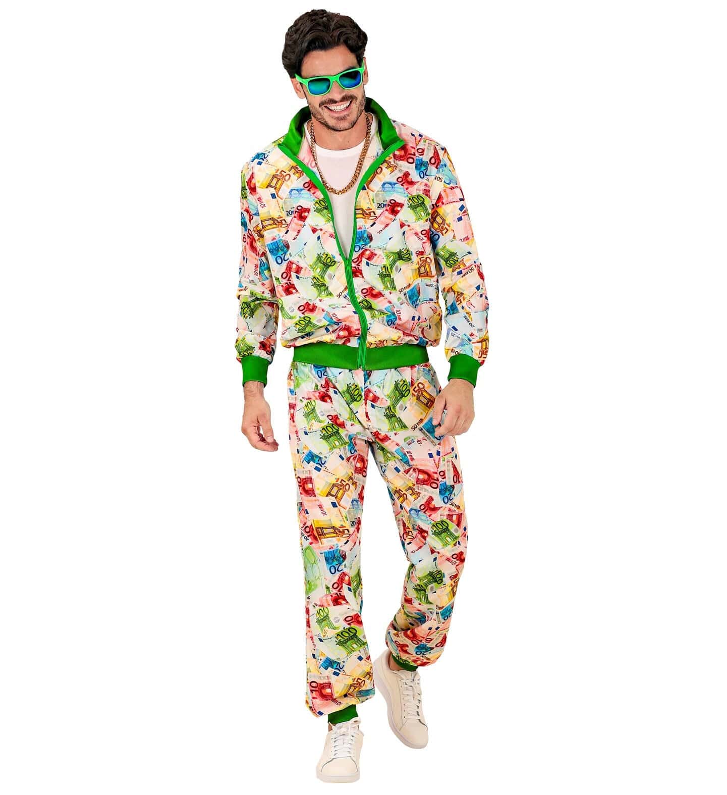 costume tuta con euro