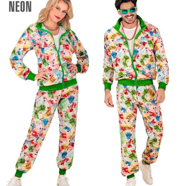 costume tuta con euro
