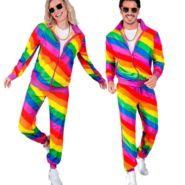 costume tuta arcobaleno