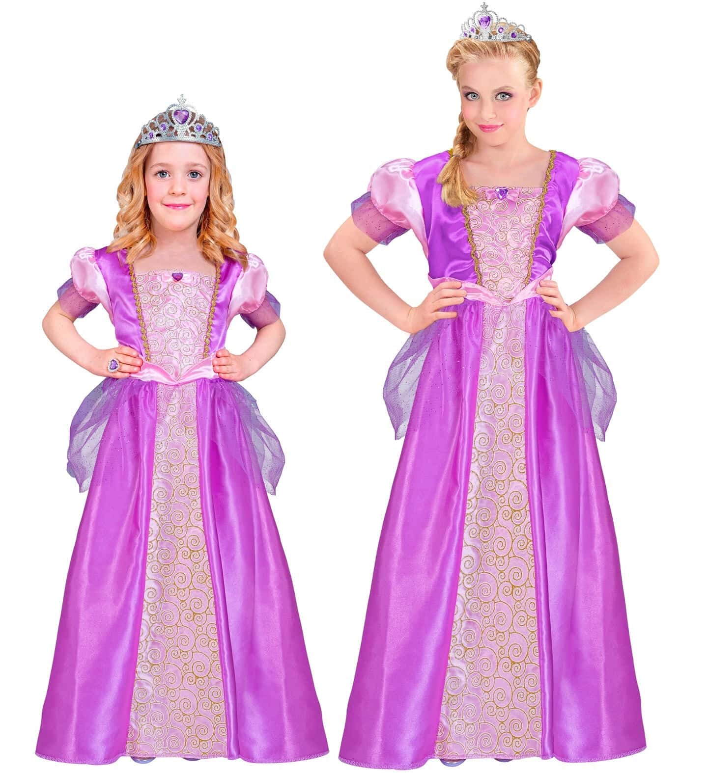 costume da principessa lilla