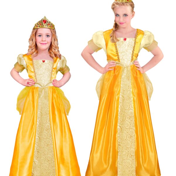 costume da principessa gialla
