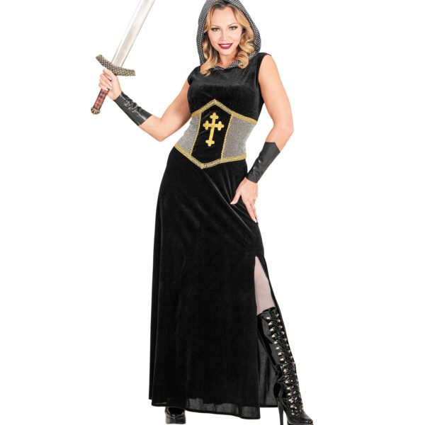 costume da guerriera medievale