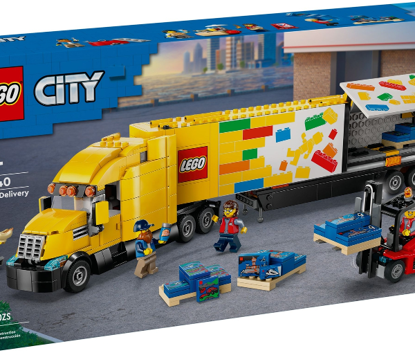 lego city camion per le consegne giallo