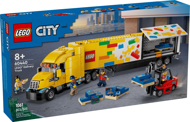 lego city camion per le consegne giallo