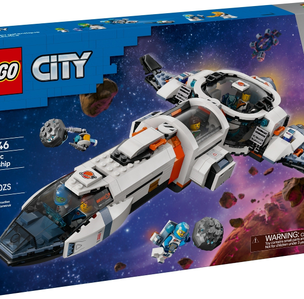 lego city space astronave galattica modulare