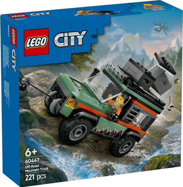 lego city fuoristrada di montagna 4x4