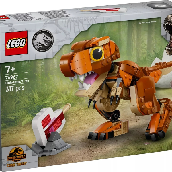 lego jurassic world missione dinosauro: camion di trasporto dell’allosauro (copia)