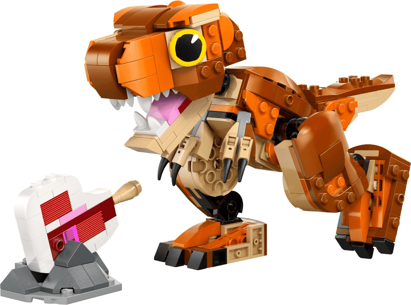 lego jurassic world missione dinosauro: camion di trasporto dell’allosauro (copia)