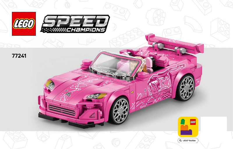lego speed champions auto da corsa f1® ferrari sf 24