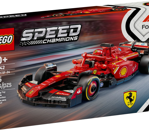 lego speed champions auto da corsa f1® ferrari sf 24