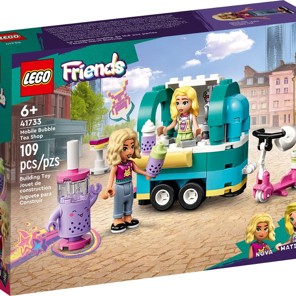 lego friends negozio mobile di bubble tea
