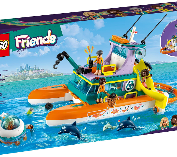 lego friends catamarano di salvataggio