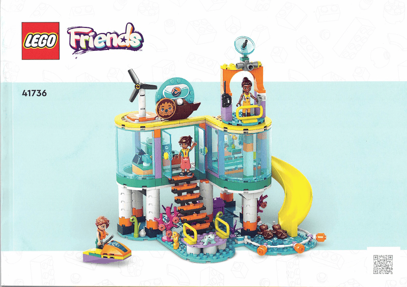 lego friends centro di soccorso marino