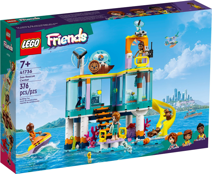 lego friends centro di soccorso marino