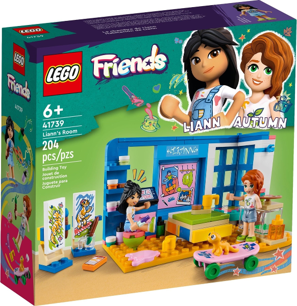 lego friends la cameretta di liann