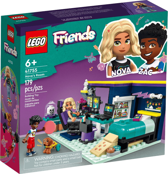 lego friends la cameretta di nova