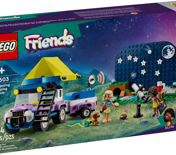 lego friends camping van sotto le stelle