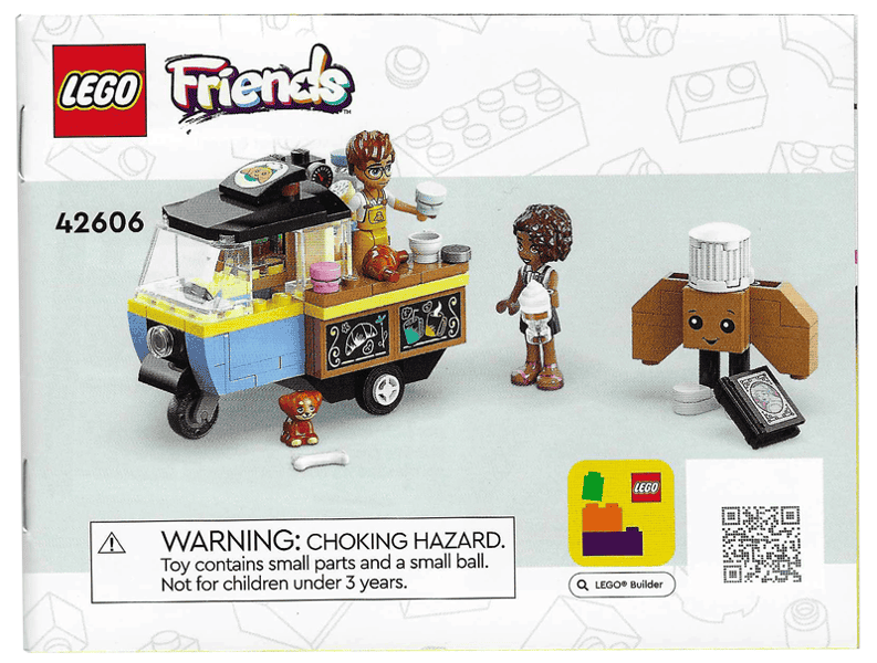 lego friends furgoncino del fornaio
