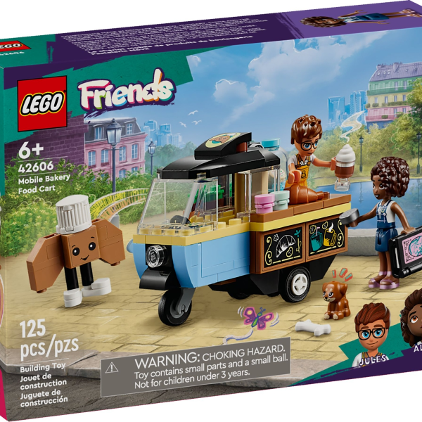 lego friends furgoncino del fornaio