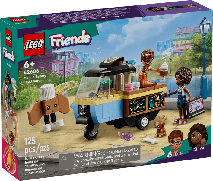 lego friends furgoncino del fornaio