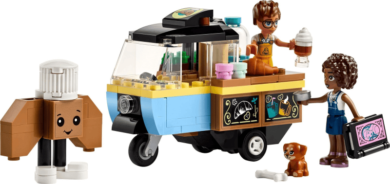 lego friends furgoncino del fornaio