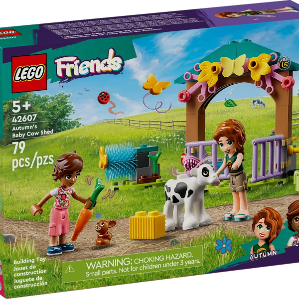 lego friends stalla del vitellino di autumn