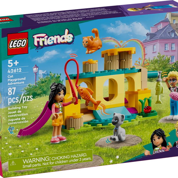 lego friends avventure nel parco giochi dei gatti