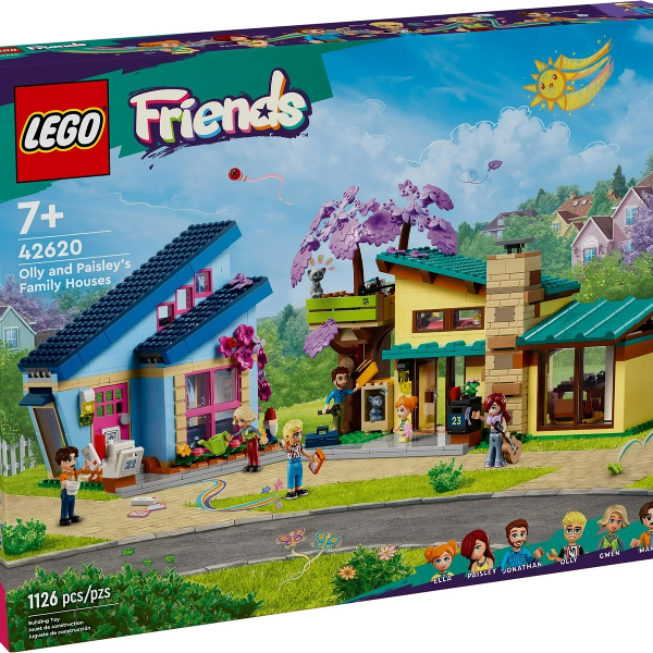 lego friends le case di olly e paisley