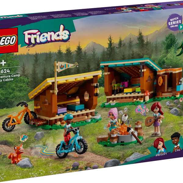 lego friends cabine relax al campo avventure
