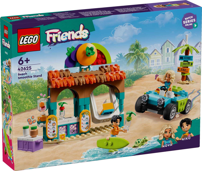 lego friends bancarella dei frullati sulla spiaggia
