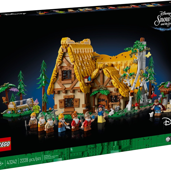 lego disney princess il cottage di biancaneve e i sette nani