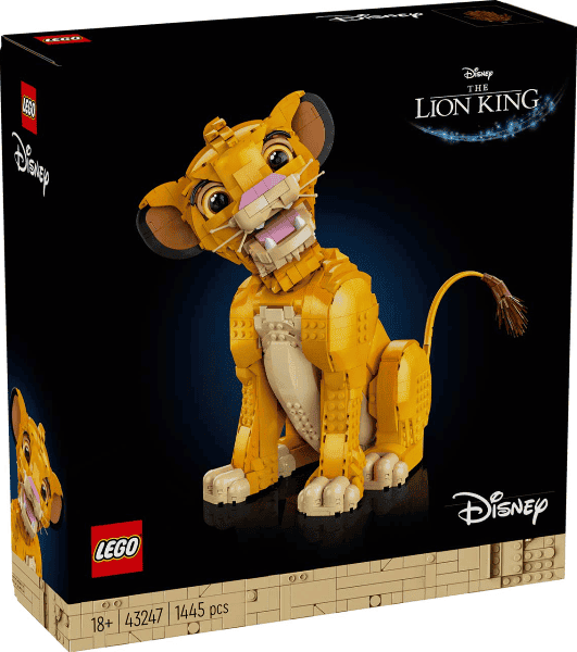 lego disney giovane simba, re leone